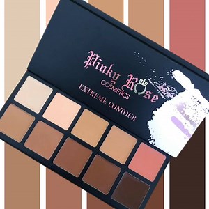 PINKY ROSE COSMETICS Did it again NEW EXTREME CONTOUR PALETTE !!! LAUNCHES 🚀 12:00 PM -PST www.pinkyrosecosmetics.com SHARE 💕👍🏽 OUR PAGE | Pinky Rose Cosmetics