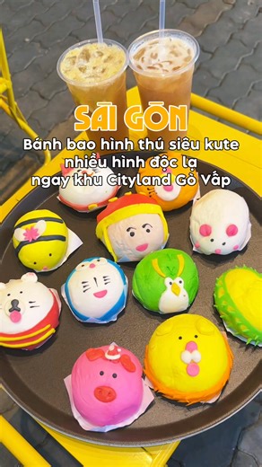 Bánh bao hình thú siêu kute ngay khu Cityland Gò Vấp #toiladansaigon #phoanvat #phoanvat89duongso3cityland #reviewanngon #ancungtiktok #xuhuong | Tôi Là Dân Sài Gòn