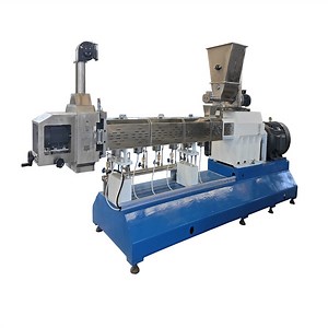 [Hot Item] 100kg Puff Cereal Snacks Pellets Machine Twins Screw Extruder