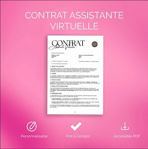 Virtual Assistant Contract Template - Virtual Assistant - Remote Service Provider Contract - Etsy