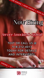 New Opening! M-F 8-5 Hybrid schedule 19.26/hour Temp to Hire Perform...