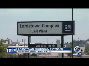 Noon: Lordstown plant shutdown extended