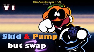 Skid&Pump but swap ( FLA) Mod for Friday Night Funkin' | FNF Mods