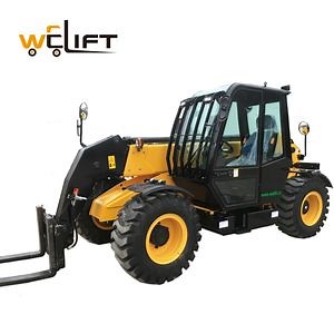 [Hot Item] China 3 Manipulador Telescópico de Toneladas China Nuevo 4X4 Mini CE Telehandler con Horquilla de Paleta y Cubo