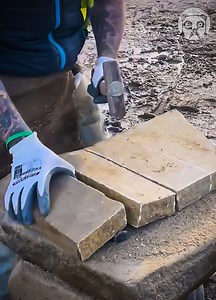 Splitting stone with traditional tools Partner: thestonesmith34 | Crafty Chronicles