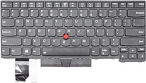 ANTWELON Replacement Laptop Keyboard Backlight for LENOVO Thinkpad IBM L14 GEN1 US Layout