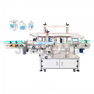 [Hot Item] Mt-962 Automatic Various Square Bottle Jar Flat Container Label Applicator Two-Sided Front & Back Labeler Sticker Labeling Machine