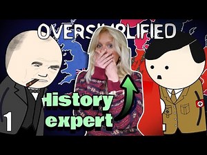 FUNNIEST & CRAZIEST History video EVER?! - Oversimplified Reaction ( WW2 British)
