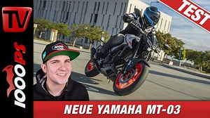 Video: Yamaha MT-03 2020 Test - Onboard, Sound, Fazit des neuen A2 Naked Bikes!