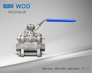 [Hot Item] 3PC Lockable Ss Ball Valve