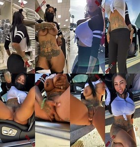 Brittanya Razavi playing public show parking