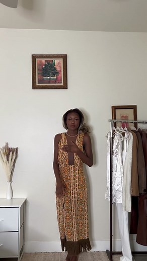 Stylish Dress Modeling in Neutral Room