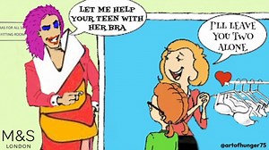 Marks and Spencer Trans Employee Bra Fitting Controversy | Know Your Meme