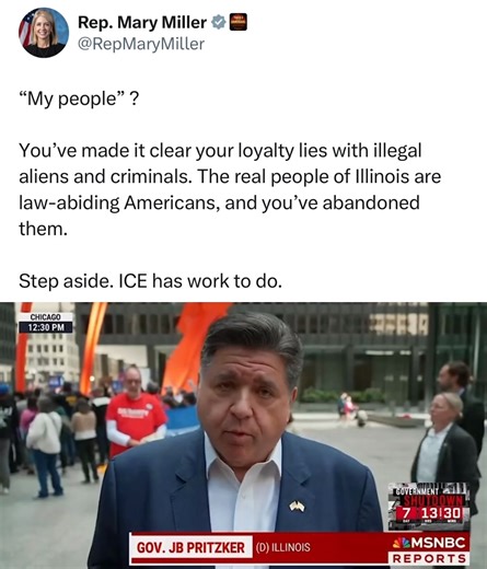 Step aside. ICE has work to do. | Congresswoman Mary Miller