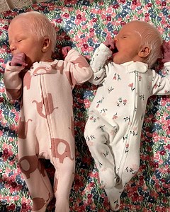 6.2K views · 117 reactions | "My twin daughters were born with albinism - people gawk at them in the street" | Love This | Facebook