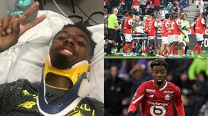 ‘Remind me not to jump for headers!’ - Ex-Man Utd star Angel Gomes delivers injury update after ‘violent blow to the head’ in Lille’s Ligue 1 opener | Goal.com Singapore