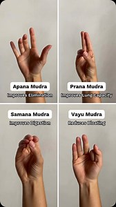 Ever heard of mudras? 🤔⁠ ⁠ Mudras are hand positions that direct energy to different parts of your body—kind of like a remote control, but for your body! 📺✨⁠ ⁠ Try these ones whenever you need them. Sit comfortably, close your eyes, and take deep breaths for a few minutes. 🧘‍♂️🧘‍♀️⁠ ⁠ Feel the shift in your energy! 🌿⁠ ⁠ #Mudras #EnergyFlow #InnerPeace | The Art of Living