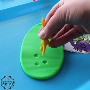 1.8K views · 30 reactions | Do you teach a Dinosaur Preschool Theme during the year? Dinosaurs are a preschool favorite, for boys and girls. I love that we can mix in some great math, counting, even letters and colors while playing with dinosaurs. https://planningplaytime.com/dinosaur-preschool-theme/ | Planning Playtime - Learning Through Play | Facebook