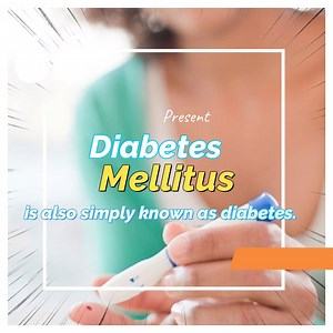 4K views · 82 reactions | Diabetes Mellitus is also simply known as diabetes. | All about health and nutrition | Facebook