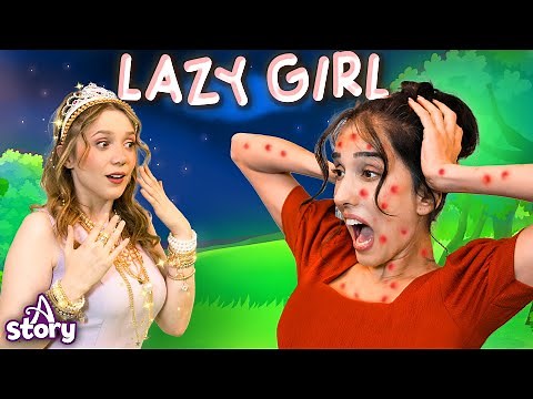 The Lazy Girl | English Fairy Tales