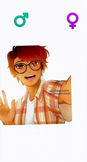 🐞MIRACULOUS LADYBUG ✨ || SWAP GENDER || #miraculousladybug #genderswap #edit