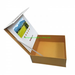 [Hot Item] Beautiful Personalised 7inch LCD Video Box Gift for Wedding