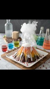 3D Volcano 🌋 Project 🌟 #fblifestyle | Shine and Smile : ABA and Sensory Activities and worksheets