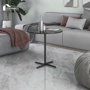 [Hot Item] Black Stainless Steel Leg Coffee Table Black Fine Quality Bedside Organizer Unique Display Table for Side Decoration