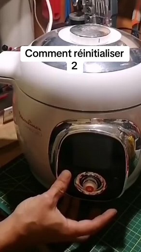 Comment réinitialiser cookeo #cookeo #moulinex #sav #reparateur #cuisine