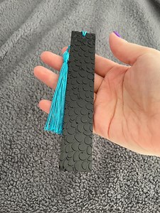 Handmade Epoxy Resin Bookmark, Medium, IMPERFECT, Black - Etsy UK