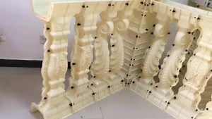 New Design Modern Casting Decorative Baluster Rail  Molds for Concrete