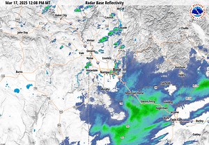 Convective showers are developing across east-central Oregon and southwest Idaho this afternoon. These showers will be capable of rain, snow, graupel (snow pellets), isolated lightning, and gusty outflows up to 25-35 mph. Please send us your reports! | US National Weather Service Boise Idaho
