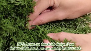 SOMYTING Artificial Cedar Topiary Bushes for Outdoors with Spike, 2 Set 22.8" Faux Pine Shrubs Outdoor Fake Plants Fake Evergreen Tree for Porch Indoor Outdoor Home Decor