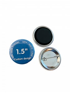 Custom Pin Buttons | Personalized Pins Magnet Logo Buttons | Locker Magnets | Birthday Party | Baby Shower | Messages |pin Buttons 1.5” - Etsy UK