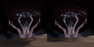 VAM Milf Bonded on wall VR