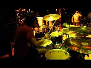 Mark Mironov of Betraying The Martyrs playing drums for Stray From The Path