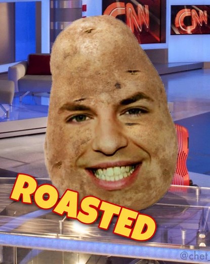 234K views · 5.6K reactions | Former CNN Anchor ROASTS CNN To Potato-Human Hybrid Stelter to his FACE: "Now I Just Yell at CNN" | Benny Johnson | Facebook