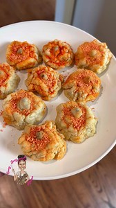 Hershey Secret Kiss cookies Sugar cookie doughFlatten dough out Kiss each Roll in ball 375 12 mins Roll in powder sugar while warm You can even color the powder sugar to add a festive pop! Like orange for a pumpkin for Halloween #CrazyBusyMama #crazybusymamadesserts #Halloweenfoodideas | Lori Conway