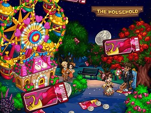 DATING FERRIS WHEEL. Promo Even if you are seriously afraid of heights, this is not a reason to deny yourself an unforgettable date with a view of Jazzville! A closed cabin will reliably protect you from winds and dizziness, while good company will charge you with positive emotions for a long time 😉 🎡 Dating ferris wheel generates 10 energy units and 1215 experience points a day, as well as an occasional elegant bouquet (makes crops or fruit trees mature and animals grow hungry 18 hours faster