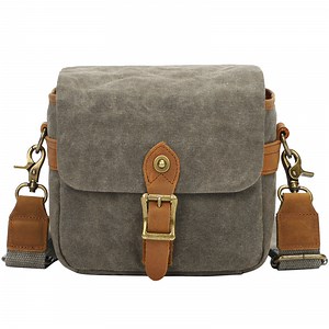 [Hot Item] Wholesale Shoulder Messenger Vintage Style High Quality Crossbody Bag Canvas Messenger Camera Bag for Men