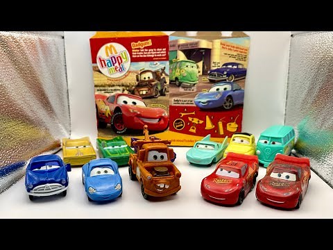 The COMPLETE 2006 McDonald’s Cars Happy Meal Toys Collection — Unboxing & Review