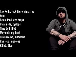 Eminem - Not Alike (Lyrics Video) Ft Royce de 5'9'