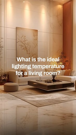 15K views · 27 reactions | Living room lighting 101: it’s all about getting the perfect glow ✨ From cozy warm tones for movie nights to brighter vibes for entertaining guests, finding the right lighting temperature can totally change the mood. Watch the temperature bar to nail the just right lighting for your living room! ️ #LivingRoomVibes #LightingGoals #HomeInspo #PerfectGlow #InteriorMagic | Homebliss | Facebook