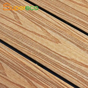 [Hot Item] WPC Decking 3D Wood Grain WPC Flooring Decking Embossed Flooring