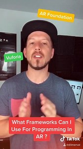 13 reactions | “What frameworks can I use when creating #AR experiences ?” This is something I get ask a lot, perhaps because 99% of the google results about AR direct people to my content but here is a short answer. For more tips on #XR follow my journey at https://vm.tiktok.com/ThQrfw | Learn XR | Facebook