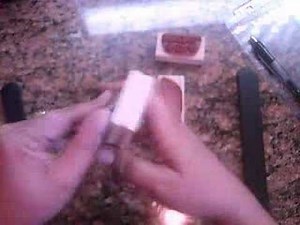How to Unmount wood mounted rubber stamps