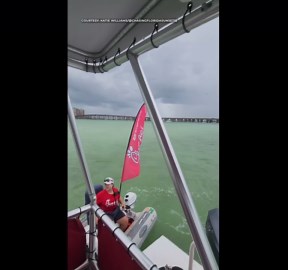 Chick-fil-A customers in Florida get delivery by boat