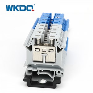 [Hot Item] DIN Rail Installation Screw Cage Terminal Block UK