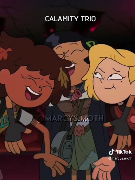 LEARNT HOW TO DO THE INTRO TODAY YAY #lesbian #clumsy #marcywu #anneboonchuy #sashawaybright #itsnobigdeal #calamitytrio #marcysmoth #amphibia #bicon