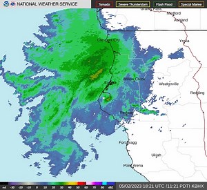 18 reactions | Showers continue moving into the ocean and decreasing...